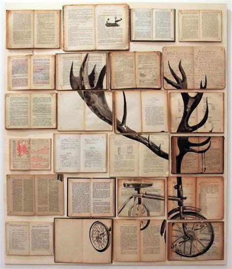 Book Wall Art Diy Pinterest