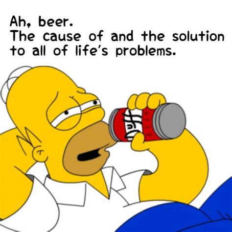 Homer Beer Quote Homer Simpson Pinterest