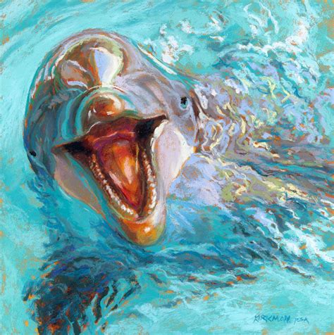D Is For Dolphin Dolphin Painting Dolphin Art Sea Creatures Art