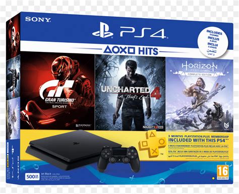 Sony Playstation 4 500gb Console With Game Bundle Ps4 Gran Turismo