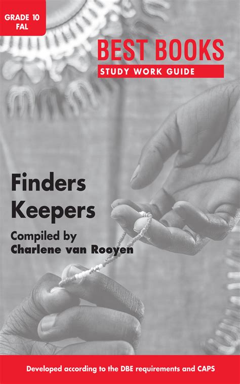 She committed suicide after she was bullied by fellow pupil at school. Finders Keepers by Charlene van Rooyen and Rosamund Haden ...