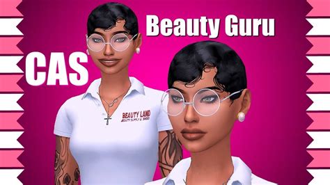 The Sims 4 Create A Sim Beauty Guru With Tattoos🎮 Athena Youtube