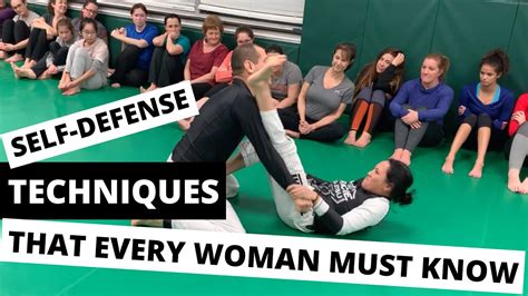 Self Defense Techniques That Every Woman Must Know Youtube