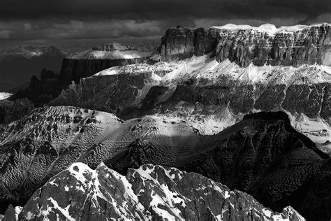 Przemyslaw Kruks Captivating Black And White Photos Of The Dolomites