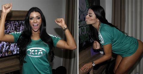 2) my mother always asks me to. One brazilian model celebrated her team's cup success by ...