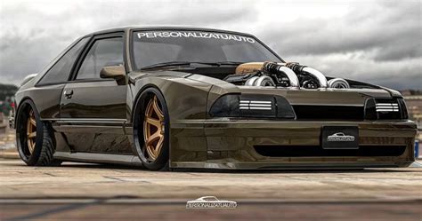 The Ford Fox Body Mustang Just Got Bigger And Meaner
