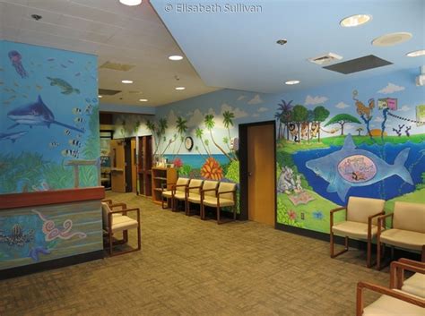 Pediatric Waiting Room Mural Original Art By Elisabeth Sullivan