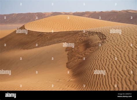 Sultanate Of Oman Sharqiya Sands Region Of Desert Landscape With