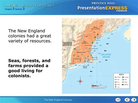 Ppt Describe The Geography And Climate Of The New England Colonies