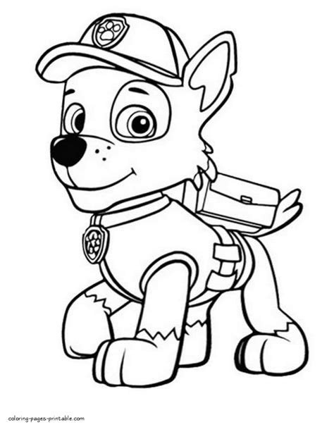 Do let us know your favorite printable paw patrol coloring pages in the comment section below. Printable Rocky coloring pages Paw Patrol || COLORING ...