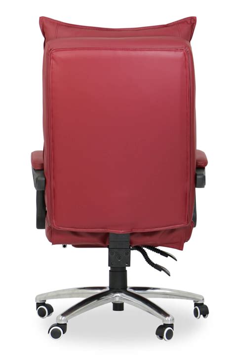 Deluxe Pu Executive Office Chair Maroon Furniture And Home Décor