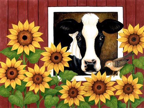 Cow In Sunflowers Click Thumbnails To Enlarge Please Visit
