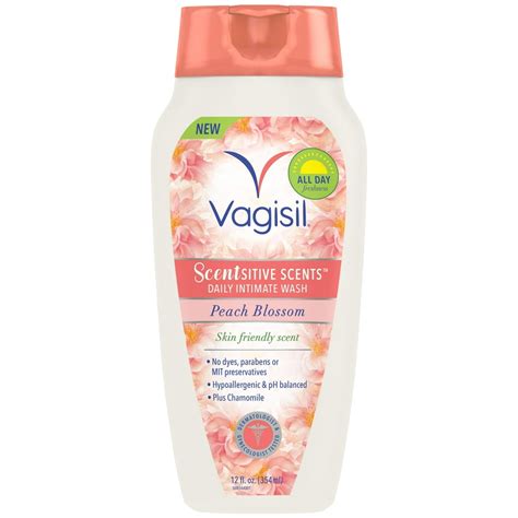 Vagisil Scentsitive Scents Daily Intimate Vaginal Wash Peach Blossom
