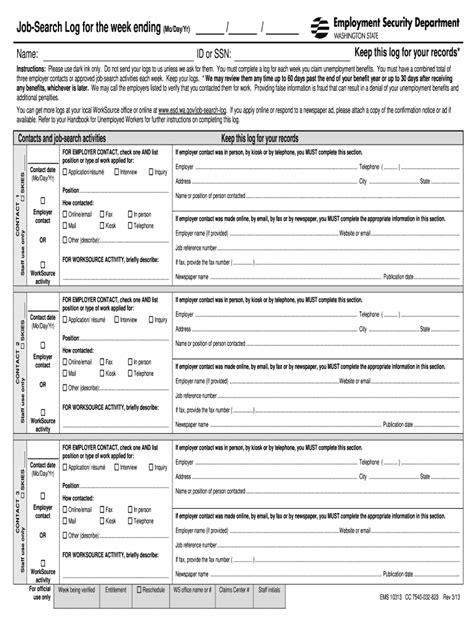 Job Search Log Form Fill Out And Sign Printable Pdf Template Signnow