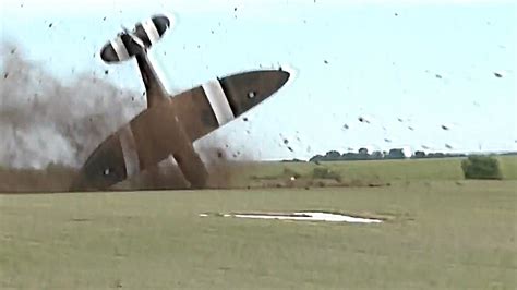 World War Ii Spitfire Crashes On Takeoff From French Airfield Nbc News