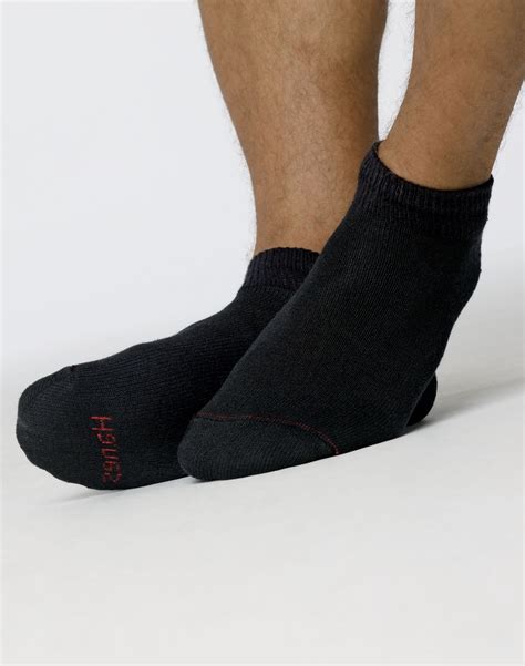 Shop for mens socks in mens clothing. 188/6B - Hanes Men's Cushion Low Cut Black Socks