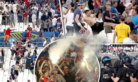 Mob Of 150 Russian Ultras Trained To Fight Descend On Lille Ready To