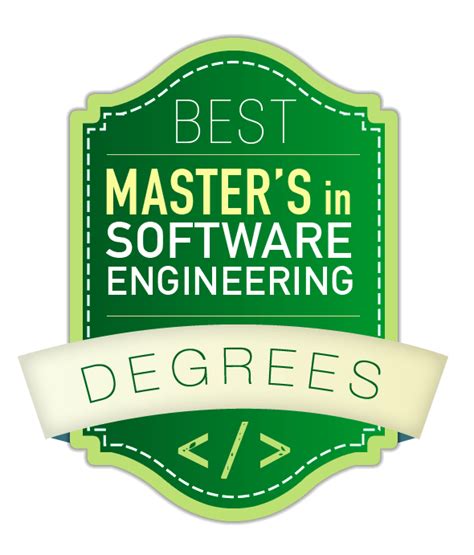 25 Best Masters In Software Engineering Degrees Best Computer