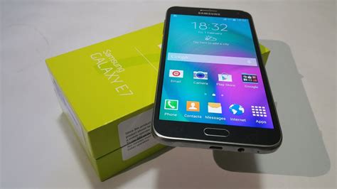 Samsung Galaxy E7 16gb Unboxing And First Look Youtube