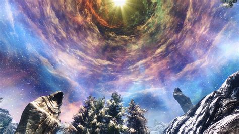 The Sky In Sovngarde Skyrim