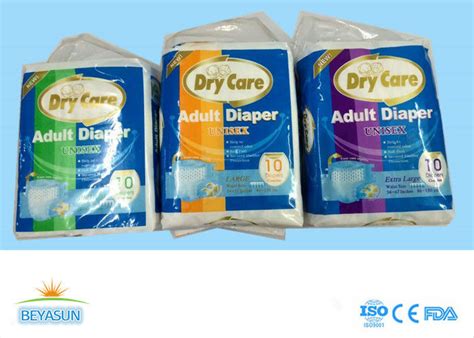All Natural Non Toxic Disposable Adult Diapers Nappies With Wetness