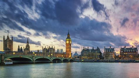 Big Ben In London At Sunset Uk Landscape Photography 4k