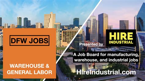 Dfw Jobs Warehouse And General Labor