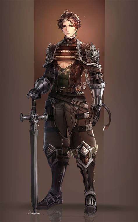 Fantasy Anime Armor Male