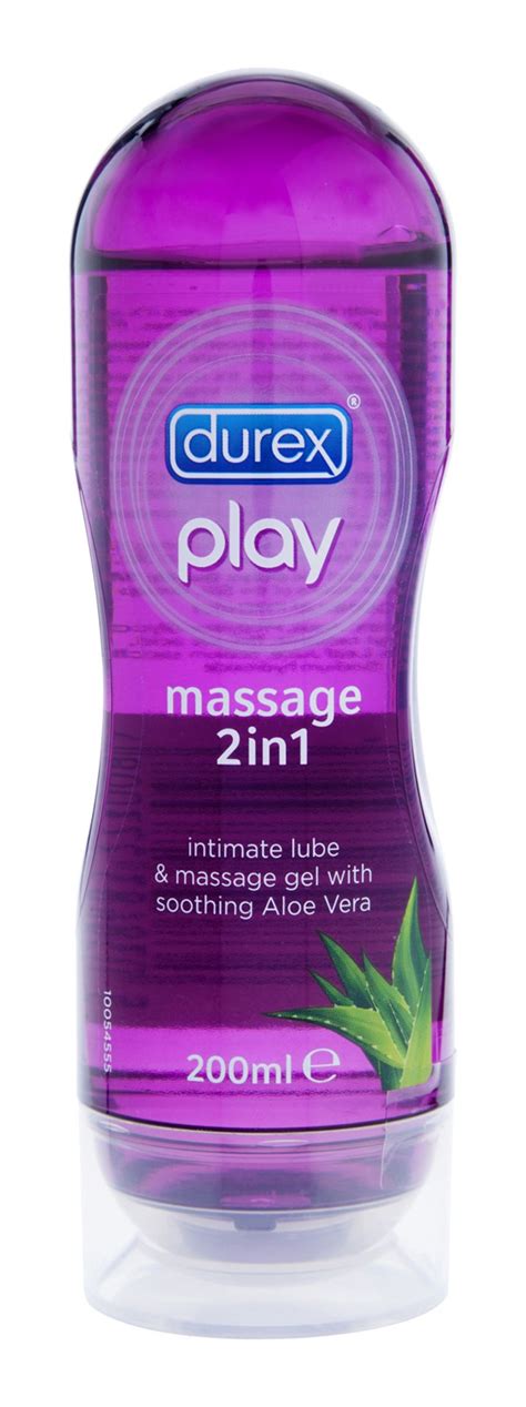 Durex Play Aloe Vera 2 In 1 Massage Gel Intimate Lubricant 200ml Rb
