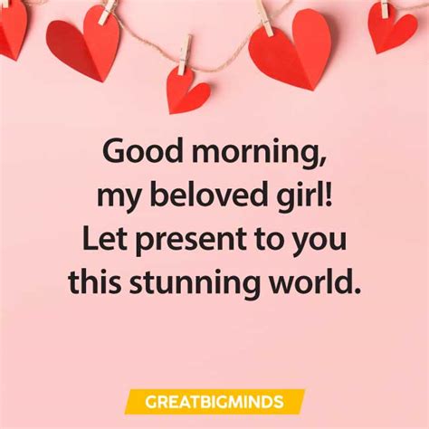 Good morning messages for her. 141 Best Romantic Good Morning Love Quotes For Her | Make ...