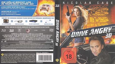 Drive Angry 3d Blu Ray Cover German German Dvd Covers