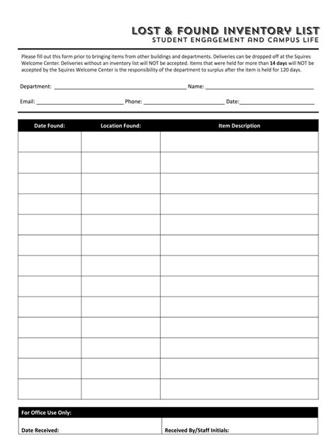 Lost And Found Template Word Fill Out And Sign Online Dochub