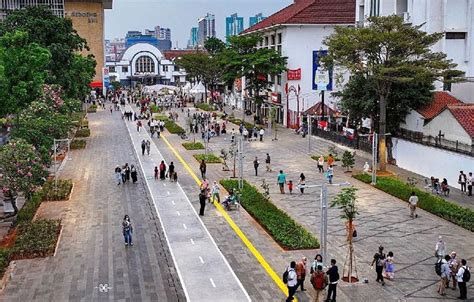 Revitalisasi Kota Tua Pemprov Dki Muliakan Pejalan Kaki