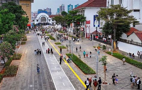 Revitalisasi Kota Tua Pemprov DKI Muliakan Pejalan Kaki