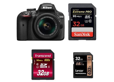 Buying a suitable memory card can be quite a task. Best Memory Cards for Nikon D3400 - Daily Camera News