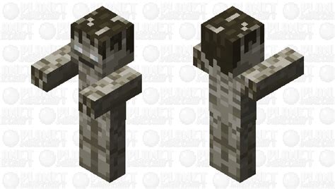 Realistic Naked Zombie Minecraft Mob Skin