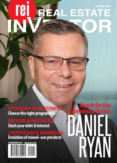 Real Estate Investor Magazine South Africa October November 2019