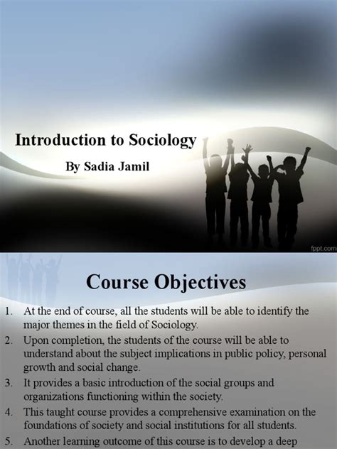 Chapter 1 Intro To Sociology Pdf Sociology Social Sciences