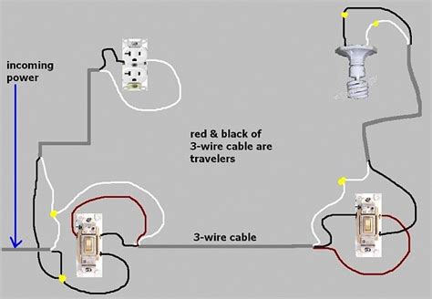 Wiring 3 Pole Light Switch How To Wire A 3 Way Light Switch Buzzza