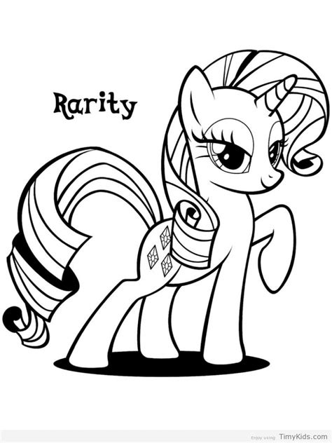 Beautiful pony princess character vector illustration isolated on white outlined. Unicorn Coloring Pages at GetColorings.com | Free ...