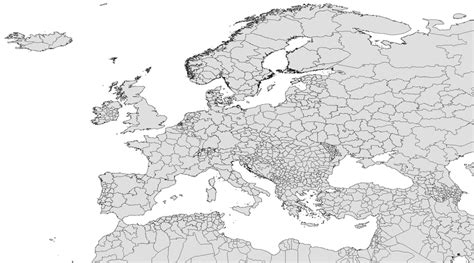 Europe Map Outline Blank Map Of Europe By XGeograd On DeviantArt Free Map Of The