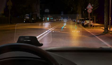 This Car Display Projects Right On Your Windshield