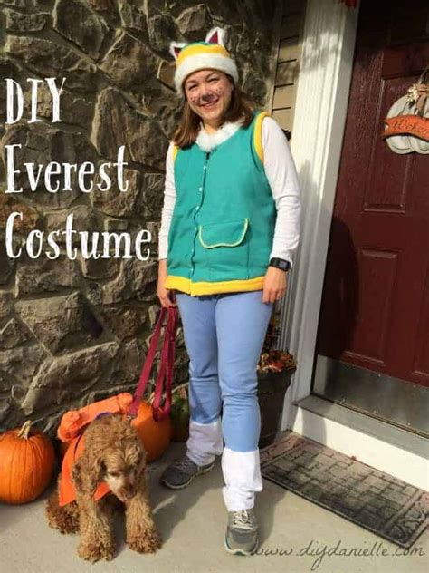Let's take to the sky! DIY Everest Costume from Paw Patrol