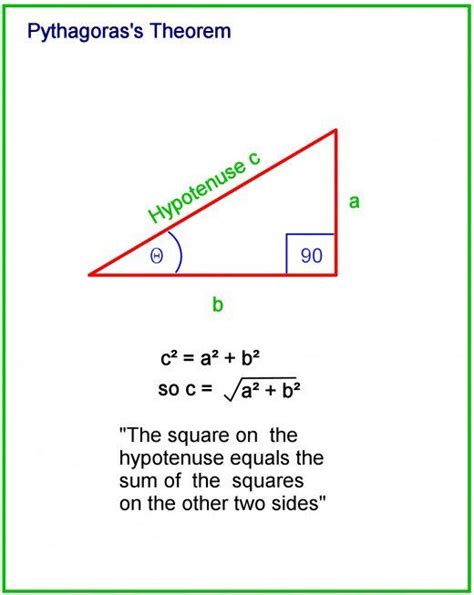 How To Calculate The Sides And Angles Of Triangles Using Pythagoras
