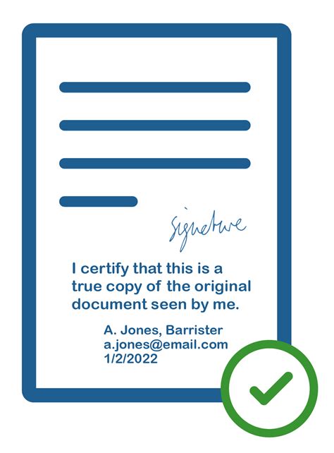 Certifying Your Documents