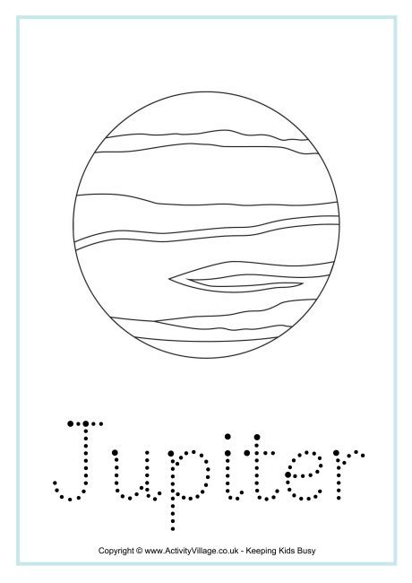 jupiter word tracing