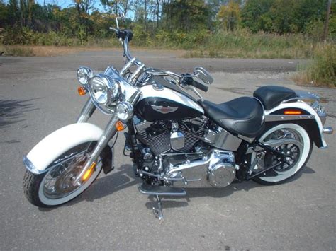 With features such as the deeply valanced front and rear fenders, a tombstone taillight. 2012 Harley Davidson FLSTN Softail Deluxe for sale on ...