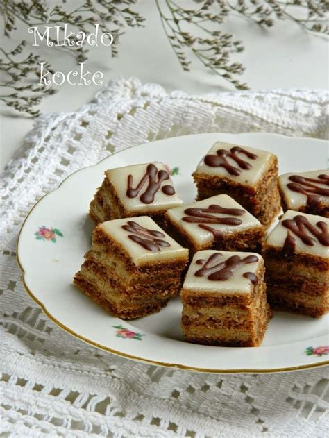 Sitni Kolači Tri Recepta Cake Baking Recipes Homemade Cakes Desserts