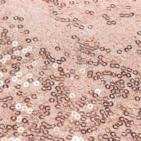 Brilliance Rose Gold Sequin Fabric Event Supply Shop