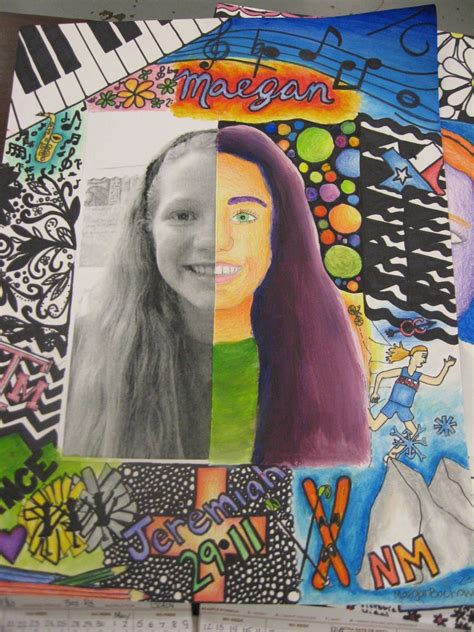 7th Gd Final Project 2013 2014 Middle School Art Projects Art